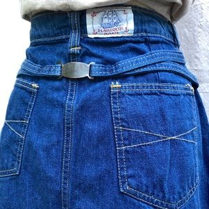 Vintage Denim Mini Skirt
